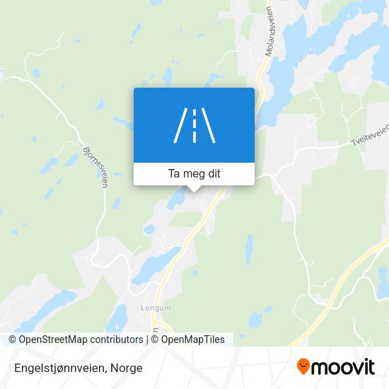Engelstjønnveien kart