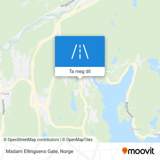 Madam Ellingsens Gate kart