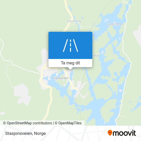 Stasjonsveien kart