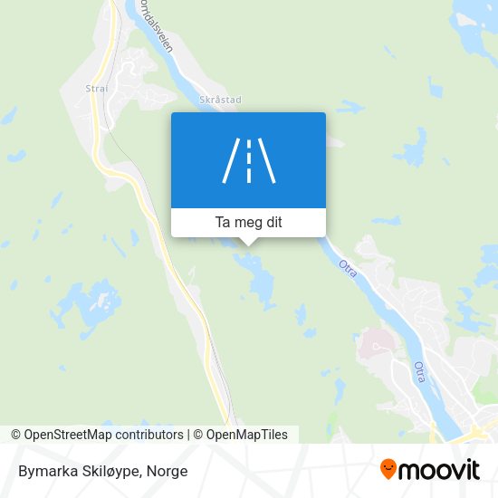 Bymarka Skiløype kart