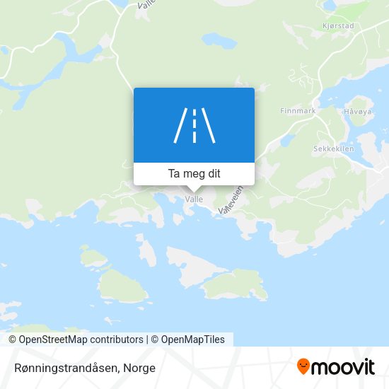 Rønningstrandåsen kart