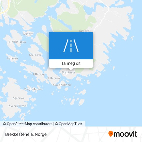 Brekkestøheia kart