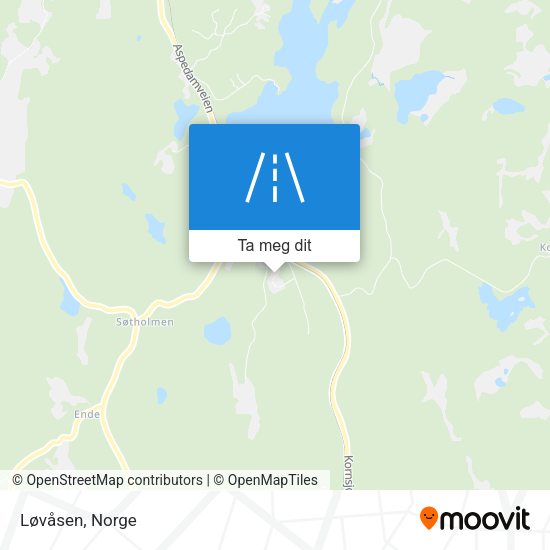 Løvåsen kart