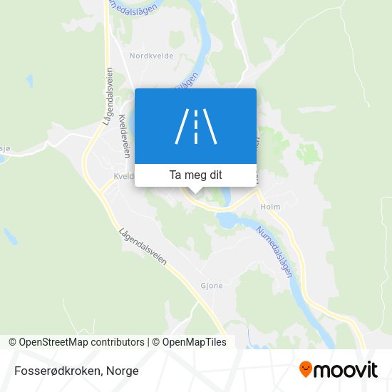 Fosserødkroken kart