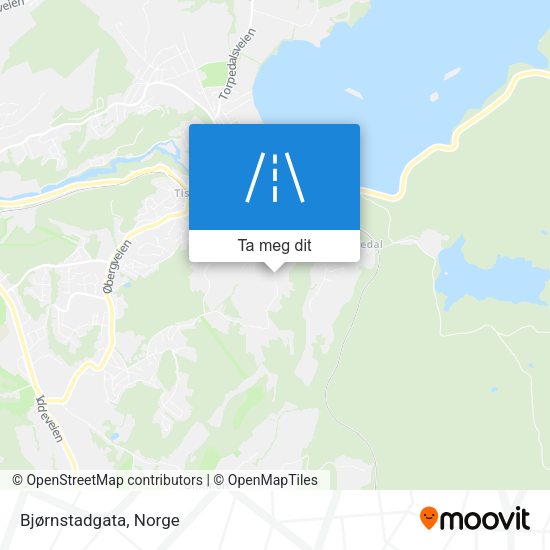 Bjørnstadgata kart