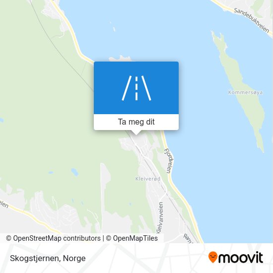 Skogstjernen kart