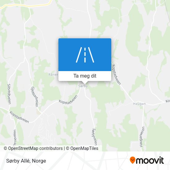Sørby Allé kart