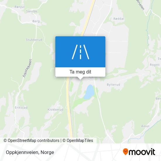 Oppkjennveien kart