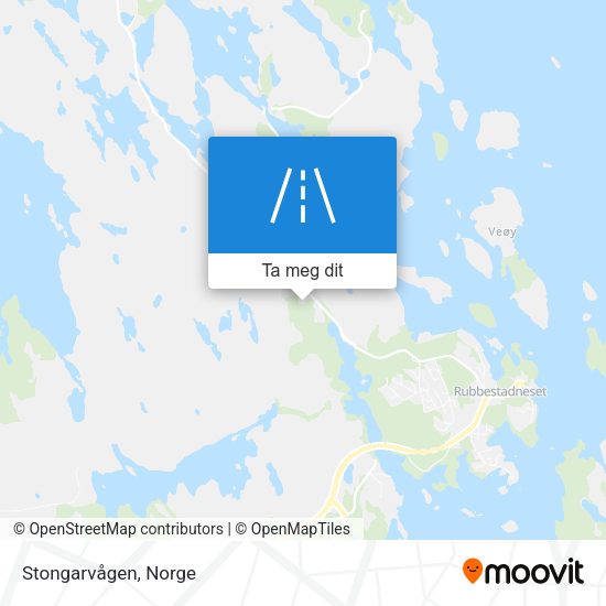 Stongarvågen kart