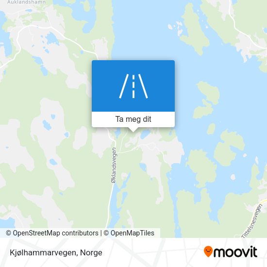 Kjølhammarvegen kart