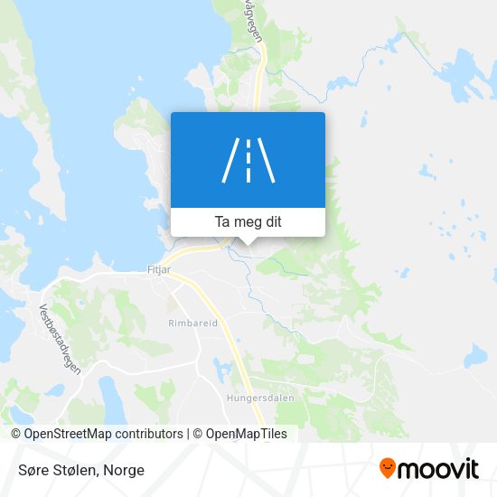 Søre Stølen kart