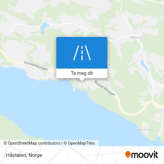Håstølen kart