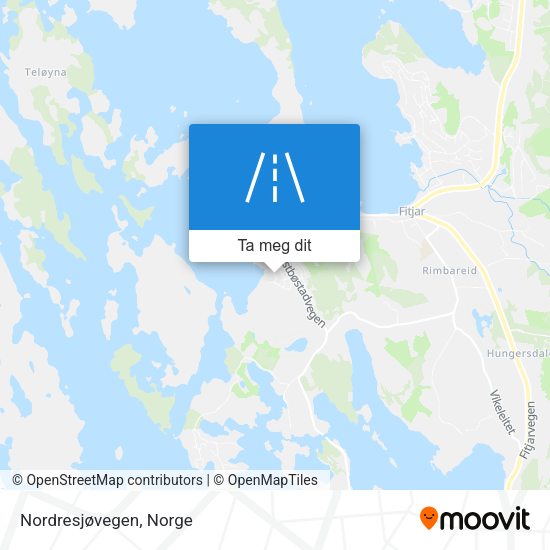 Nordresjøvegen kart