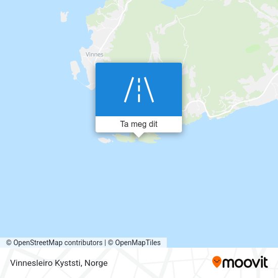 Vinnesleiro Kyststi kart