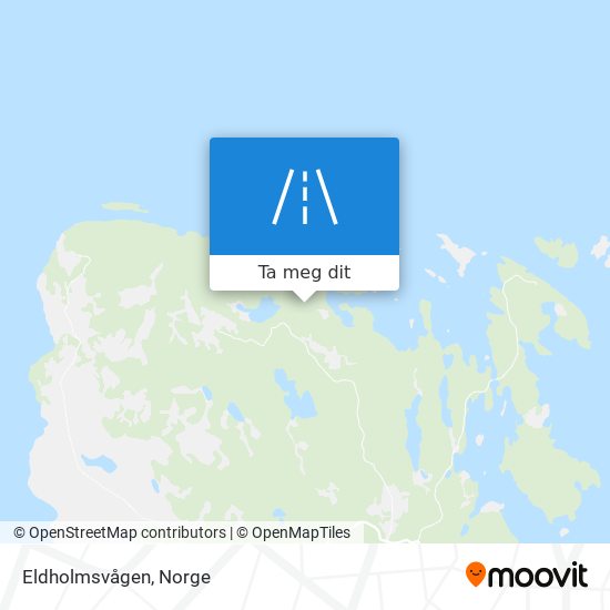 Eldholmsvågen kart
