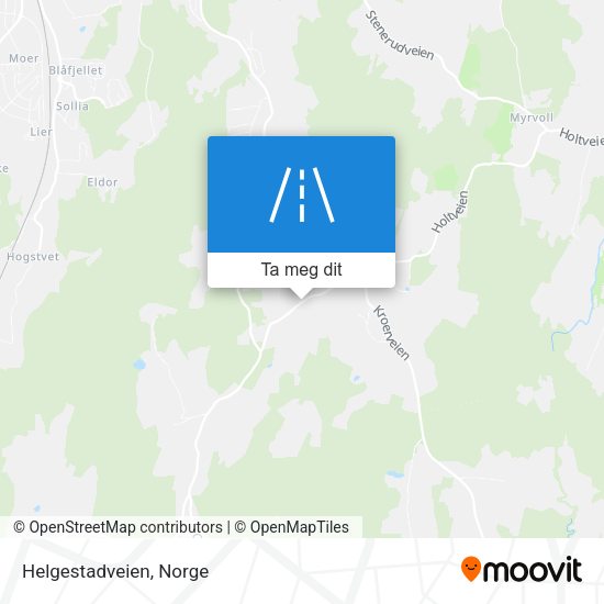 Helgestadveien kart