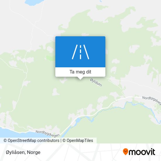 Øyliåsen kart