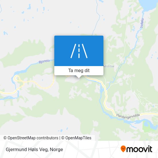 Gjermund Høls Veg kart
