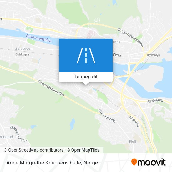 Anne Margrethe Knudsens Gate kart