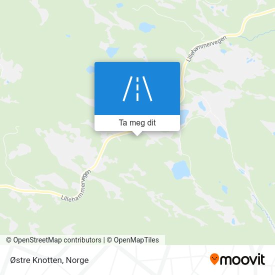 Østre Knotten kart