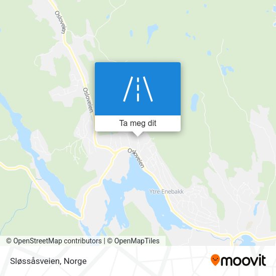 Sløssåsveien kart