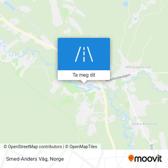 Smed-Anders Väg kart