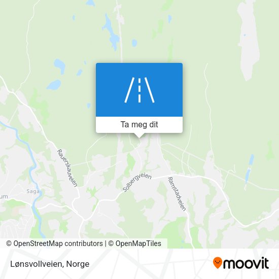 Lønsvollveien kart