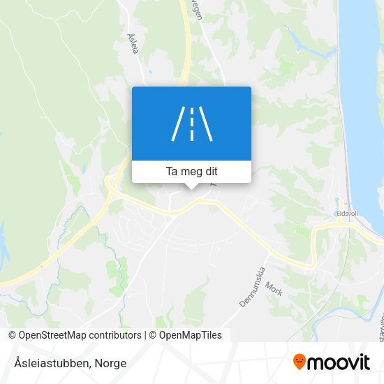 Åsleiastubben kart