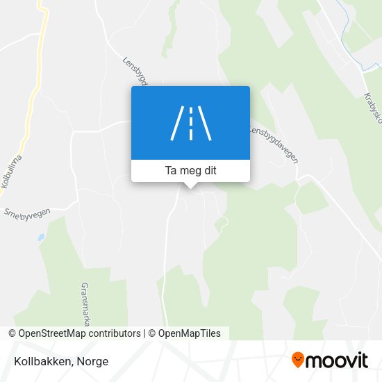 Kollbakken kart