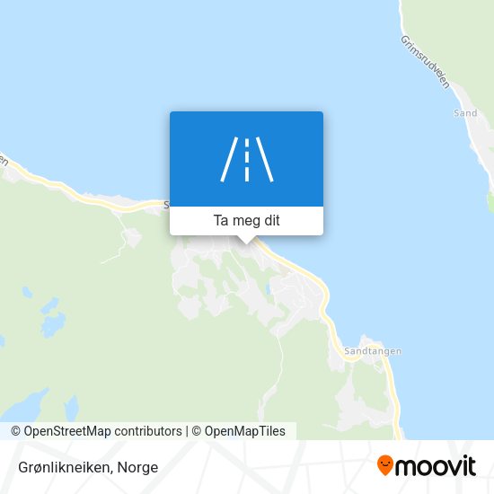 Grønlikneiken kart