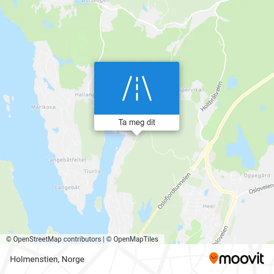 Holmenstien kart