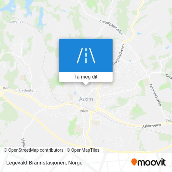 Legevakt Brannstasjonen kart