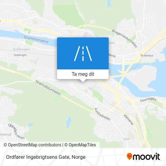 Ordfører Ingebrigtsens Gate kart