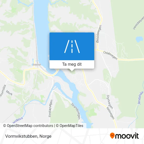 Vormvikstubben kart