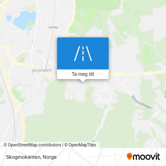 Skogmokanten kart