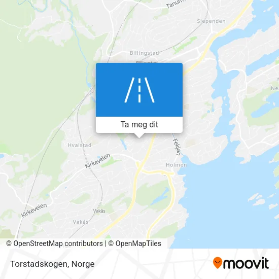 Torstadskogen kart
