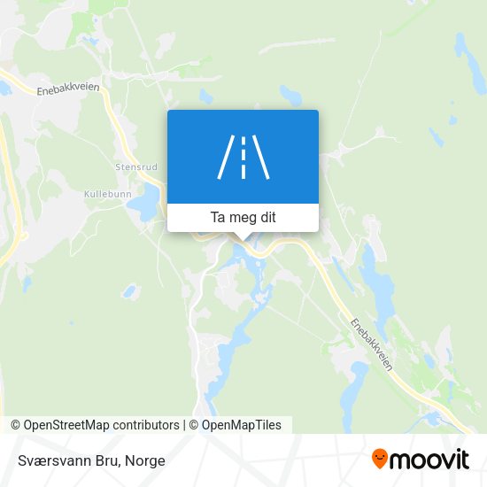 Sværsvann Bru kart