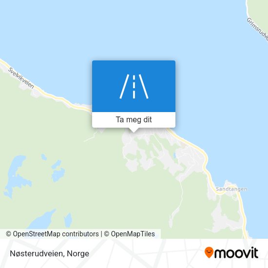 Nøsterudveien kart