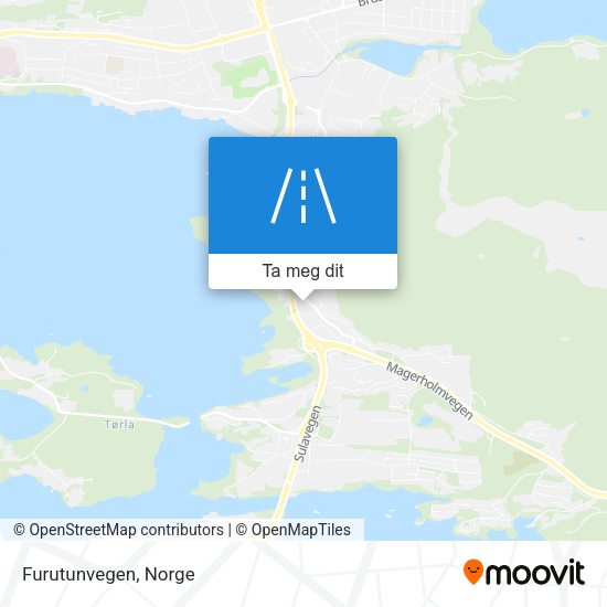 Furutunvegen kart
