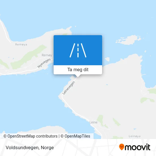 Voldsundvegen kart