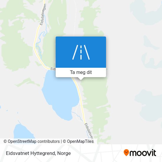 Eidsvatnet Hyttegrend kart