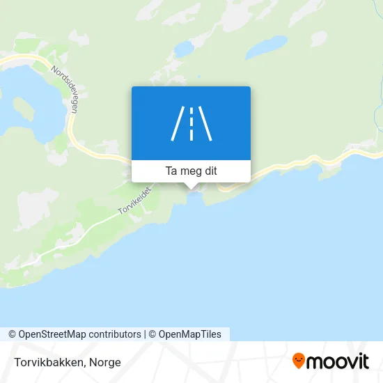 Torvikbakken kart