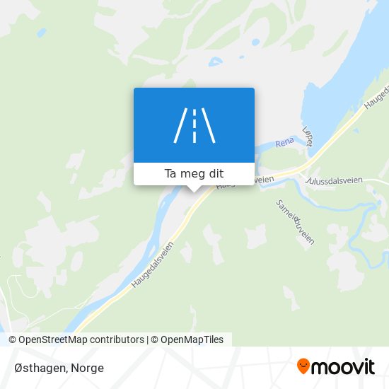 Østhagen kart