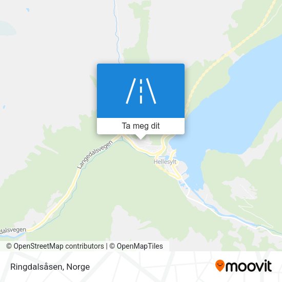 Ringdalsåsen kart