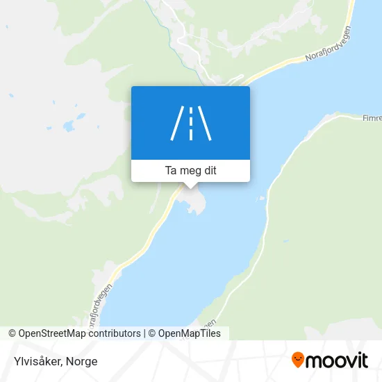 Ylvisåker kart