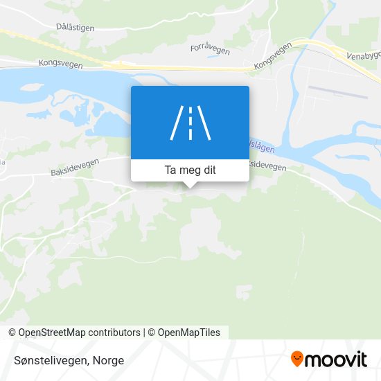 Sønstelivegen kart