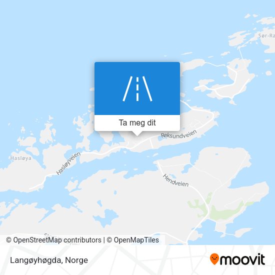 Langøyhøgda kart