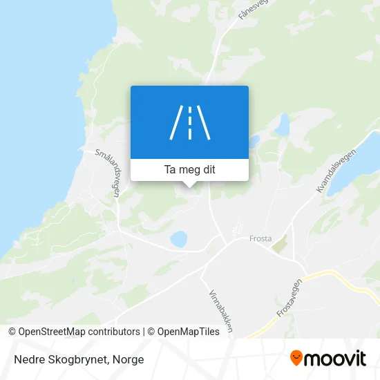 Nedre Skogbrynet kart