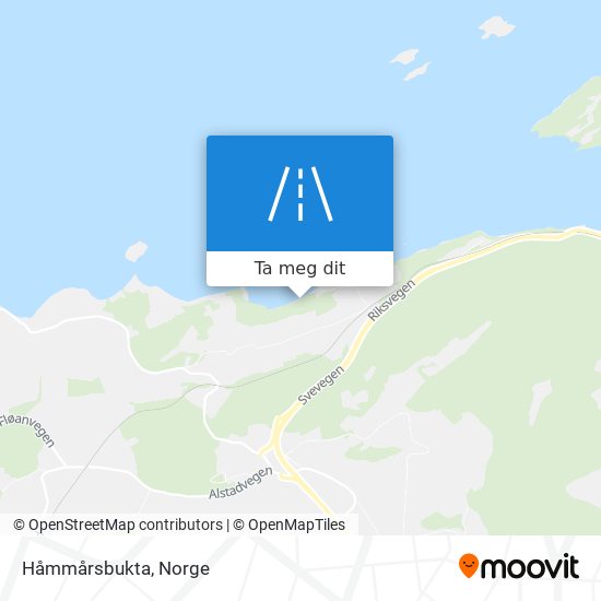 Håmmårsbukta kart