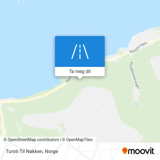 Tursti Til Nakken kart
